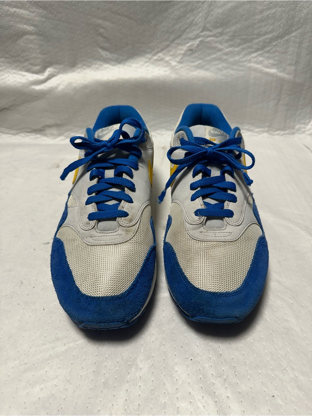 Men's Nike Air Max Sneakers - Blue & White